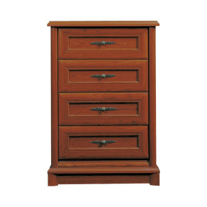 Комод Соната / Kent KOM4S/6 Гербор с 4 ящиками Каштан