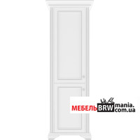 Пенал / Шафа з полицями Вайт / White 2D Гербор 2-дверний Ясен сніжний/сосна срібна Пенал / Шафа з полицями Вайт / White 2D Гербор 2-дверний Ясен сніжний/сосна срібна